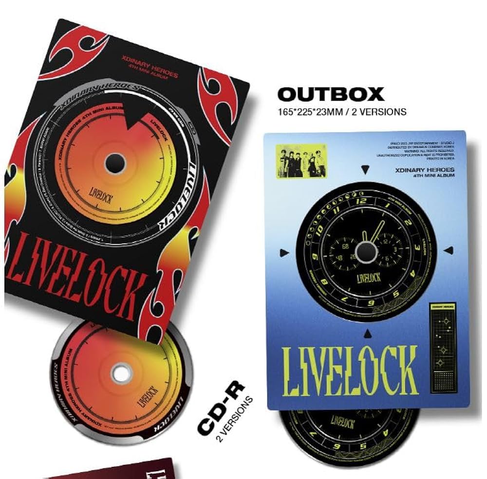 (CD)Xdinary Heroes 4th Mini Album &#39;Livelock&#39;(韓国盤）／Xdinary Heroes Xdinary Heroes - Livelock [4th Mini Album] - K PLACE